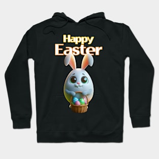 Bunny Chick In Easter Day Hoodie